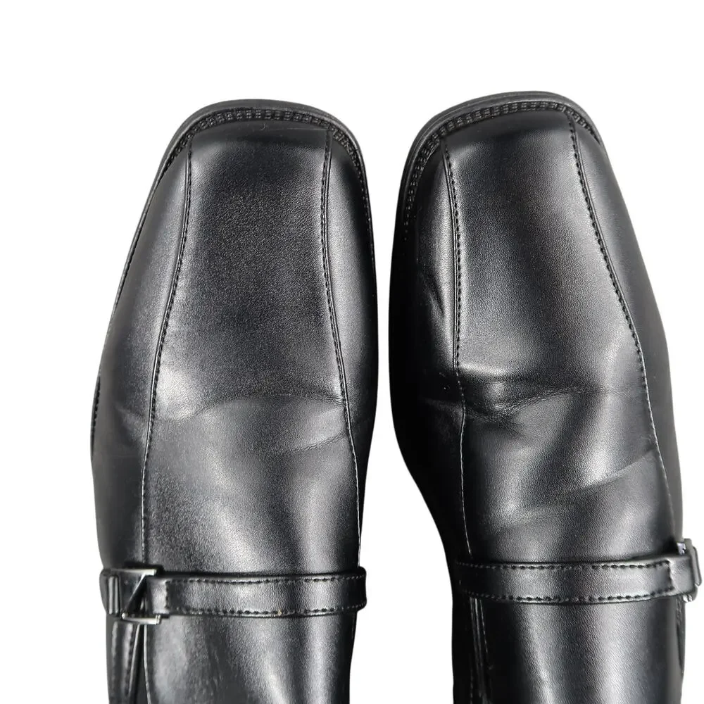 Perry Ellis Shoes Big Kids 6 Lucas Loafers Dress Slip On Formal Classic Black